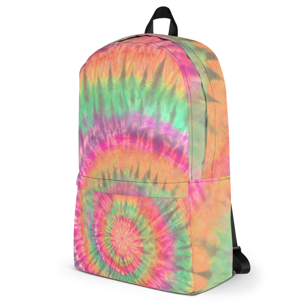 tie dye + trees