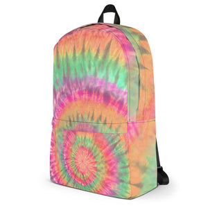 tie dye + trees