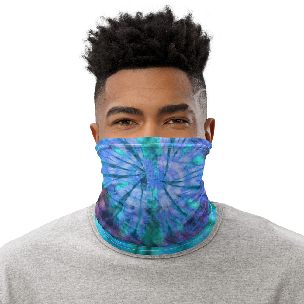 Tie Dye Mask - Blue