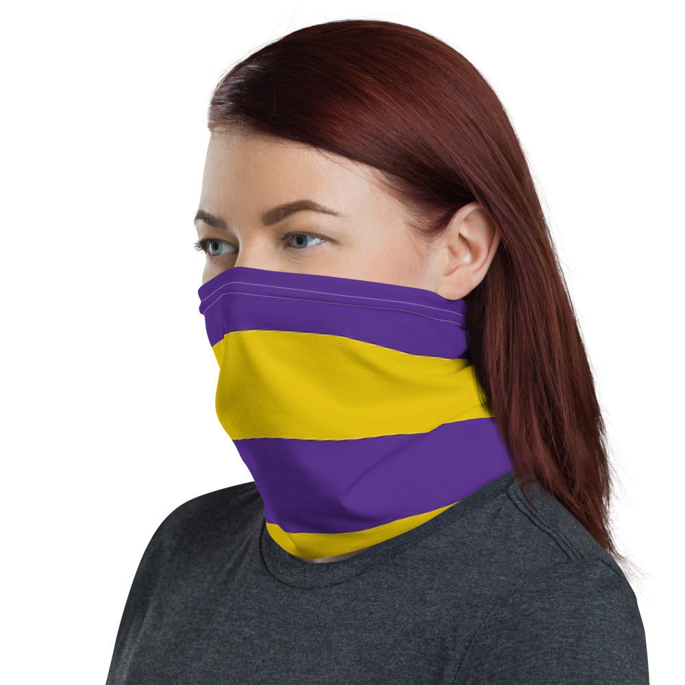 Purple and Gold Mask