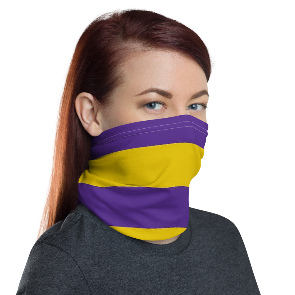 Purple and Gold Mask
