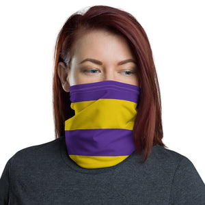 Purple and Gold Mask