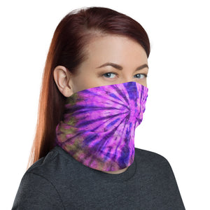 Tie Dye Mask - Purple