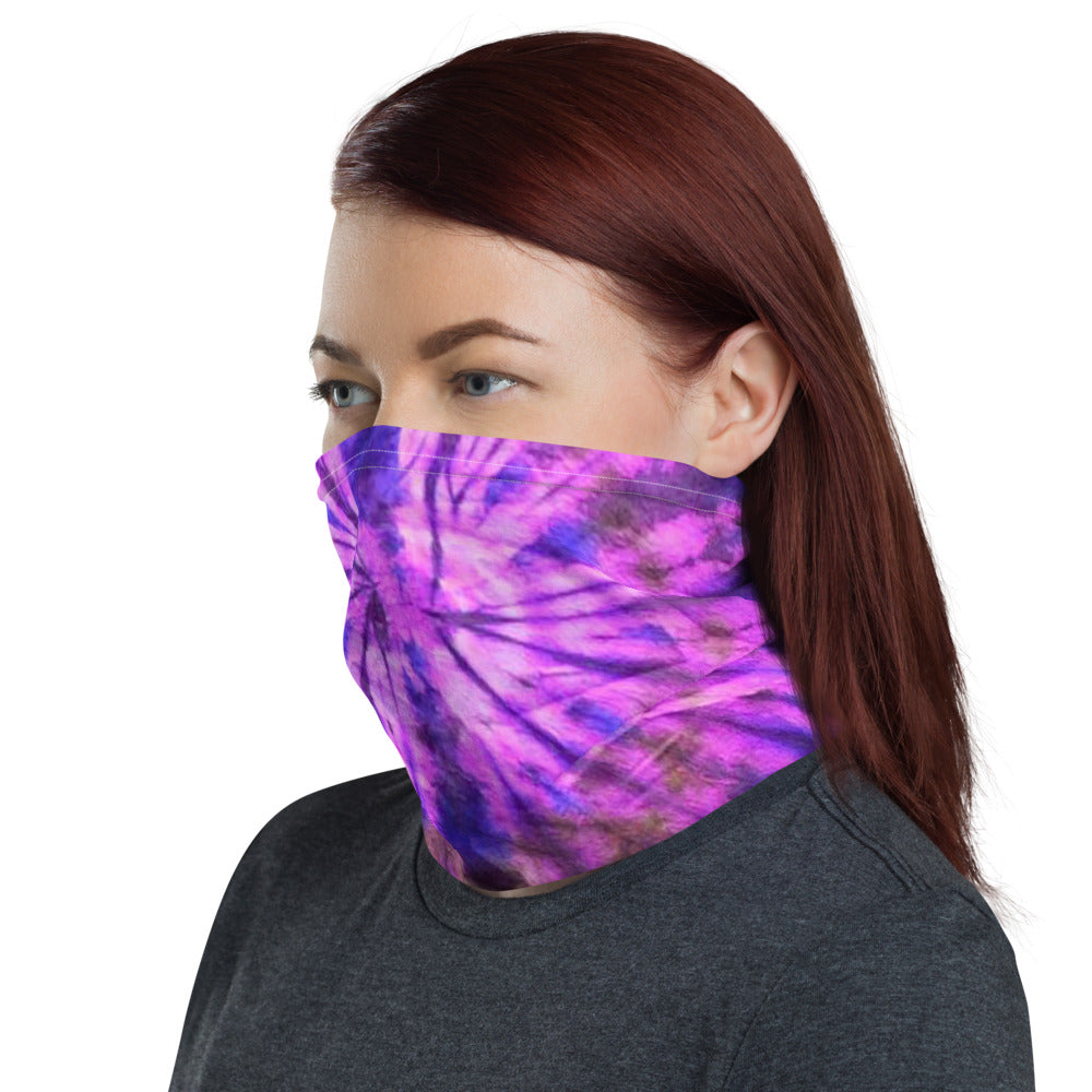 Tie Dye Mask - Purple