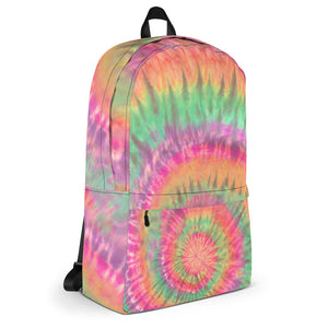 tie dye + trees